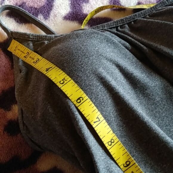 NWOT 32° Cool W/ breast pads dark gray Cami - Picture 12 of 13